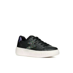 �W�F�I�b�N�X J �~�L���V A �L�b�Y �X�j�[�J�[ �i Black/Violet �j | GEOX J Mikiroshi A Kids sneakers [t]