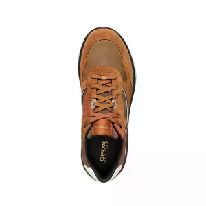 �W�F�I�b�N�X U �X�t�F���J �A�N�e�B�t X1 �X�j�[�J�[ �i Ochre/Cognac �j | GEOX U Spherica Actif X1 sneakers [t]