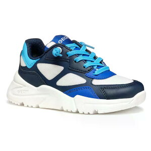 GEOX Loftus E �X�j�[�J�[ �i White/Navy �j [t]