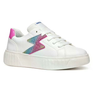 �W�F�I�b�N�X �~�L���V A �L�b�Y �X�j�[�J�[ �i White/MuLighticolor �j | GEOX Mikiroshi A Kids sneakers [t]