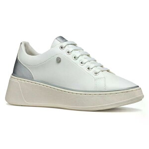 �W�F�I�b�N�X �T�l�b�e�B A �X�j�[�J�[ ���f�B�[�X �i White/Silver �j | GEOX Sunnetty A sneakers Woman [t]