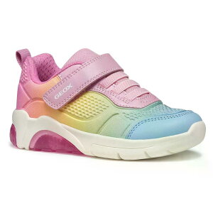 �W�F�I�b�N�X �t�@�f�B�����C�g �L�b�Y �X�j�[�J�[ �i Pink/Multicolor �j | GEOX Fadinlight Kids sneakers [t]