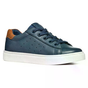 �W�F�I�b�N�X �i�V�b�N �L�b�Y �X�j�[�J�[ �i Navy/Brown �j | GEOX Nashik Kids sneakers [t]