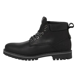 �W���b�N �A���h �W���[���Y �N�C�[���Y�E�F�C ���U�[ �u�[�c �i Anthracite �j | JACK & JONES Queensway Leather boots [t]
