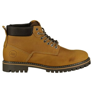 �W���b�N �A���h �W���[���Y �N�C�[���Y�E�F�C ���U�[ �u�[�c �i Honey �j | JACK & JONES Queensway Leather boots [t]
