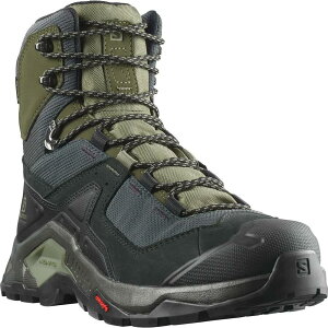 T NGXg Gg SAebNX nCLO u[c i Black/DeepLichenGreen/OliveNight j | SALOMON Quest Element Goretex hiking boots [t]