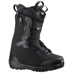 T ACr[ Xm[{[h u[c i Black/Black/Asphalt j | SALOMON Ivy Snowboard Boots [t]