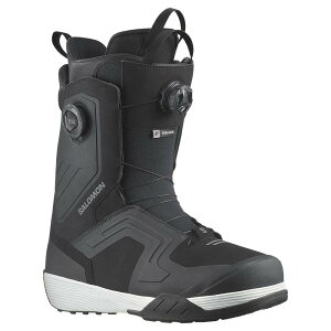 T _CAO fA {A Xm[{[h u[c i Black/Black/White j | SALOMON Dialogue Dual Boa Snowboard Boots [t]