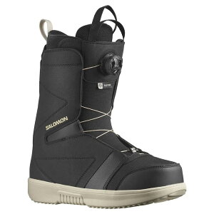 T t@NV {A Xm[{[h u[c i Black/Black/RainyDay j | SALOMON Faction Boa Snowboard Boots [t]