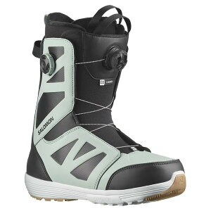 T ` {A SJ Xm[{[h u[c i CloudBlue/Black/White j | SALOMON Launch Boa SJ Snowboard Boots [t]