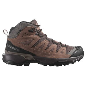 T X Eg 360 Ltr ~bh SAebNX nCLO u[c i Peppercorn/Cognac/HotCoral j | SALOMON X Ultra 360 Ltr Mid Goretex hiking boots [t]