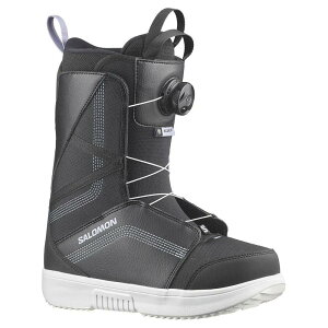 T XJ[bg {A fB[XY Xm[{[h u[c i Black/Black/PersianViolet j | SALOMON Scarlet BOA woman Snowboard Boots [t]
