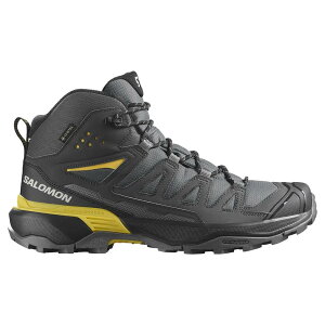 T GbNX Eg 360 ~bh SAebNX nCLO u[c i Castlerock/Black/SpicyMustard j | SALOMON X Ultra 360 Mid Goretex hiking boots [t]