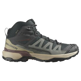 サロモン エックス ウルトラ 360 ミッド ゴアテックス ハイキング ブーツ （ Phantom/DesertTan/RumRaisin ） | SALOMON X Ultra 360 Mid gore-tex hiking boots [t]