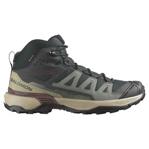 T GbNX Eg 360 ~bh SAebNX nCLO u[c i Phantom/DesertTan/RumRaisin j | SALOMON X Ultra 360 Mid Goretex hiking boots [t]