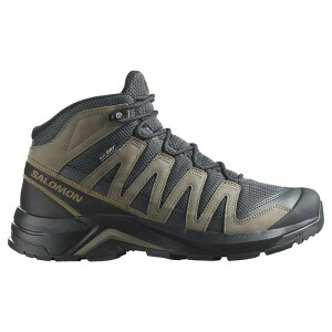 T GbNX Ahx`[ R ~bh SAebNX nCLO u[c i Asphalt/Falcon/CoyoteBrown j | SALOMON X-Adventure Recon Mid Goretex hiking boots [t]