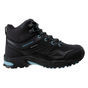 nCebN wh ~bh _u[s[ nCLOu[c EBY i Black / Sky Blue j | HI-TEC Hendon Mid WP hiking boots Women [t]