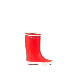 G[O [|bv c[ WjA Cu[c i Red / White j | AIGLE Lolly Pop 2 Junior rain boots [t]