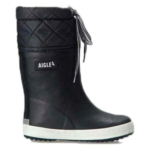 G[O Wu[ c[ WjA Cu[c i Marine / White j | AIGLE Giboulee 2 Junior rain boots [t]