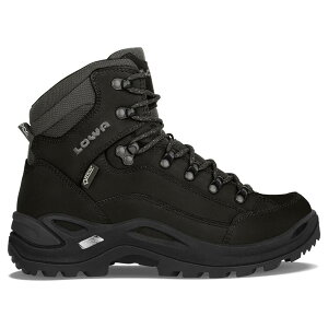 ���[�o ���l�Q�[�h �S�A�e�b�N�X �~�b�h �n�C�L���O�u�[�c �E�B�����Y �i Deep Black �j | LOWA Renegade gore-tex Mid hiking boots Women [t]