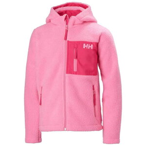 �w���[�n���Z�� �`�����v �p�C�� �W���j�A �t�� �W�b�v �t���[�X �i Sugar Pink �j | HELLY HANSEN Champ Pile Junior full zip fleece [t]