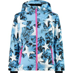 CMP XibvX t[h 39W2085 WjA WPbg i Skylight / White / Anthracite j | CMP Snaps Hood 39W2085 Junior jacket [t]