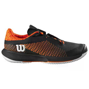 �E�B���\�� �J�I�X �X�E�B�t�g 1.5 �V���[�Y �i Black/Phantom/ShockingOrange �j | WILSON Kaos Swift 1.5 Shoes [t]