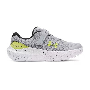 �A���_�[�A�[�}�[ PS �T�[�W 4 AC �W���j�A �����j���O�V���[�Y �i Gray �j | UNDER ARMOUR PS Surge 4 AC Junior Running Shoes [t]