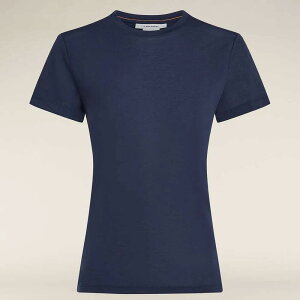 �A�C�X�u���[�J�[ �����m �R�A �V���[�g �X���[�u T�V���c ���f�B�[�X �i Midnight Navy �j | ICEBREAKER Merino Core short sleeve T-shirt Women [t]
