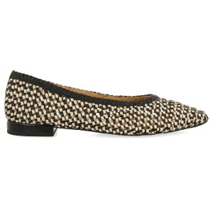 �W�I�Z�b�| �A�Z���g�� �o���G�p���v�X ���f�B�[�X �i Black / White �j | GIOSEPPO Atherton ballet pumps Women [t]