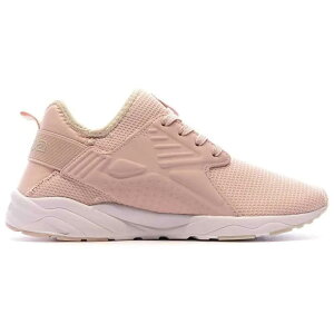 �J�b�p �T�� �v�G���g ���[�X �W���j�A �X�j�[�J�[ �i Pink Lt / White / Beige Lt �j | KAPPA San Puerto Lace Junior trainers [t]