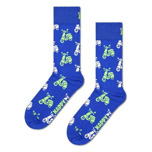 HS �o�C �n�b�s�[�\�b�N�X ���F�X�p �����O �\�b�N�X �i Nav Years �j | HS BY HAPPY SOCKS Vespa long socks [t]