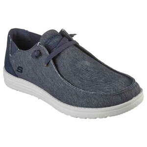 �X�P�b�`���[�Y �����\��-���C���� �X�j�[�J�[ �i Navy / Blue �j | SKECHERS Melson-Raymon trainers [t]