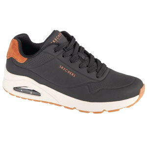 �X�P�b�`���[�Y �E�m �X�[�e�B�b�h �I�� �G�A �X�j�[�J�[ �i Black �j | SKECHERS Uno Suited On Air trainers [t]