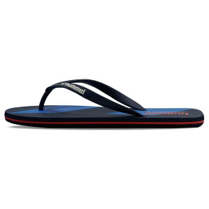 q VFu tbv tbv i Navy j | HUMMEL Chevron Flip Flops [t]