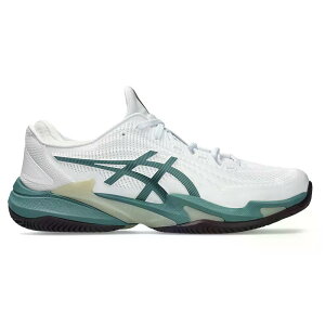 ASICS Court FF 3 �N���[�R�[�g�p�V���[�Y �i White/FoggyTeal �j [t]