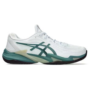 ASICS Court FF 3 ���ׂẴR�[�g�V���[�Y �i White/FoggyTeal �j [t]