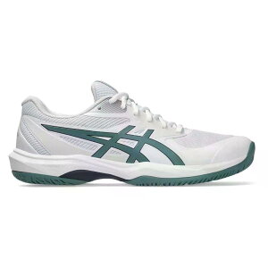 �A�V�b�N�X �Q�[�� FF �I�[���R�[�g �V���[�Y �i White/FoggyTeal �j | ASICS Game FF all court shoes [t]