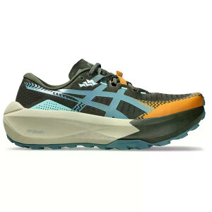 �A�V�b�N�X �g���u�[�R �}�b�N�X 5 �g���C�������j���O �V���[�Y �i VintageKhaki/FoggyTeal �j | ASICS Trabuco Max 5 trail running shoes [t]