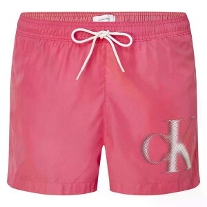 �J���o�� �N���C�� KM0KM00801 �X�C���V���[�c ���j�p���c �i PinkFlash �j | CALVIN KLEIN KM0KM00801 Swim Shorts [t]