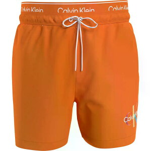 �J���o�� �N���C�� KM0KM01006 �X�C���V���[�c ���j�p���c �i VibrantOrange �j | CALVIN KLEIN KM0KM01006 Swim Shorts [t]