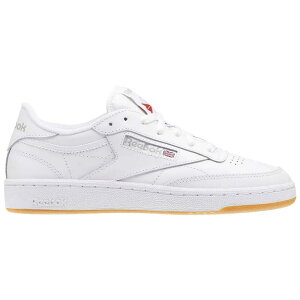 ���[�{�b�N �N���V�b�N�X �N���u C 85 �X�j�[�J�[ ���f�B�[�X �i White / Light Grey / Gum �j | REEBOK CLASSICS Club C 85 trainers Women [t]