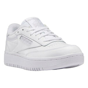 ���[�{�b�N �N���V�b�N�X �N���u C �_�u�� �X�j�[�J�[ ���f�B�[�X �i Ftwr White / Ftwr White / Cold Grey �j | REEBOK CLASSICS Club C Double trainers Women [t]