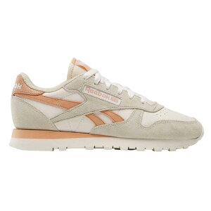 [{bN NVbN U[ Xj[J[ fB[X i Vintage Chalk / Classic Beige / Clay j | REEBOK Classic Leather trainers Women [t]