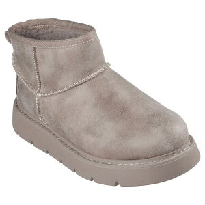 �X�P�b�`���[�Y �L�[�v�Z�C�N�X ���C�g �u�[�e�B�[ ���f�B�[�X �i Taupe Microleather �j | SKECHERS Keepsakes Lite booties Women [t]