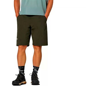 �T���� �y�h���b�N 4 �f�����X�g���b�` �J�[�S �V���[�c �i DarkOlive �j | SALEWA Pedroc 4 Durastretch Cargo Shorts [t]