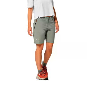 �T���� �v�G�Y �^�����F�i �f�����X�g���b�` �V���[�c �E�B�����Y �i FadedGreen �j | SALEWA Puez Talvena Durastretch Shorts Women [t]