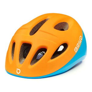 uR t[[ WjA wbg i MatteOrange/Blue j | BRIKO Fury junior Helmet [t]