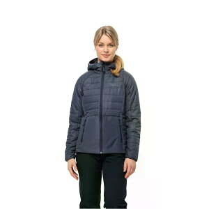 �W���b�N �E���t�X�L�� ���p�� �C���T���[�V���� �t�[�f�B ���f�B�[�X �i Graphite �j | JACK WOLFSKIN Lapawa Ins hoodie woman [t]