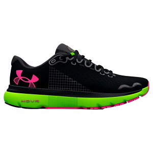 A_[ A[}[ zo[ CtBjbg 4 jO V[Y i Black/LimeSurge/RebelPink j | UNDER ARMOUR HOVR Infinite 4 running shoes [t]